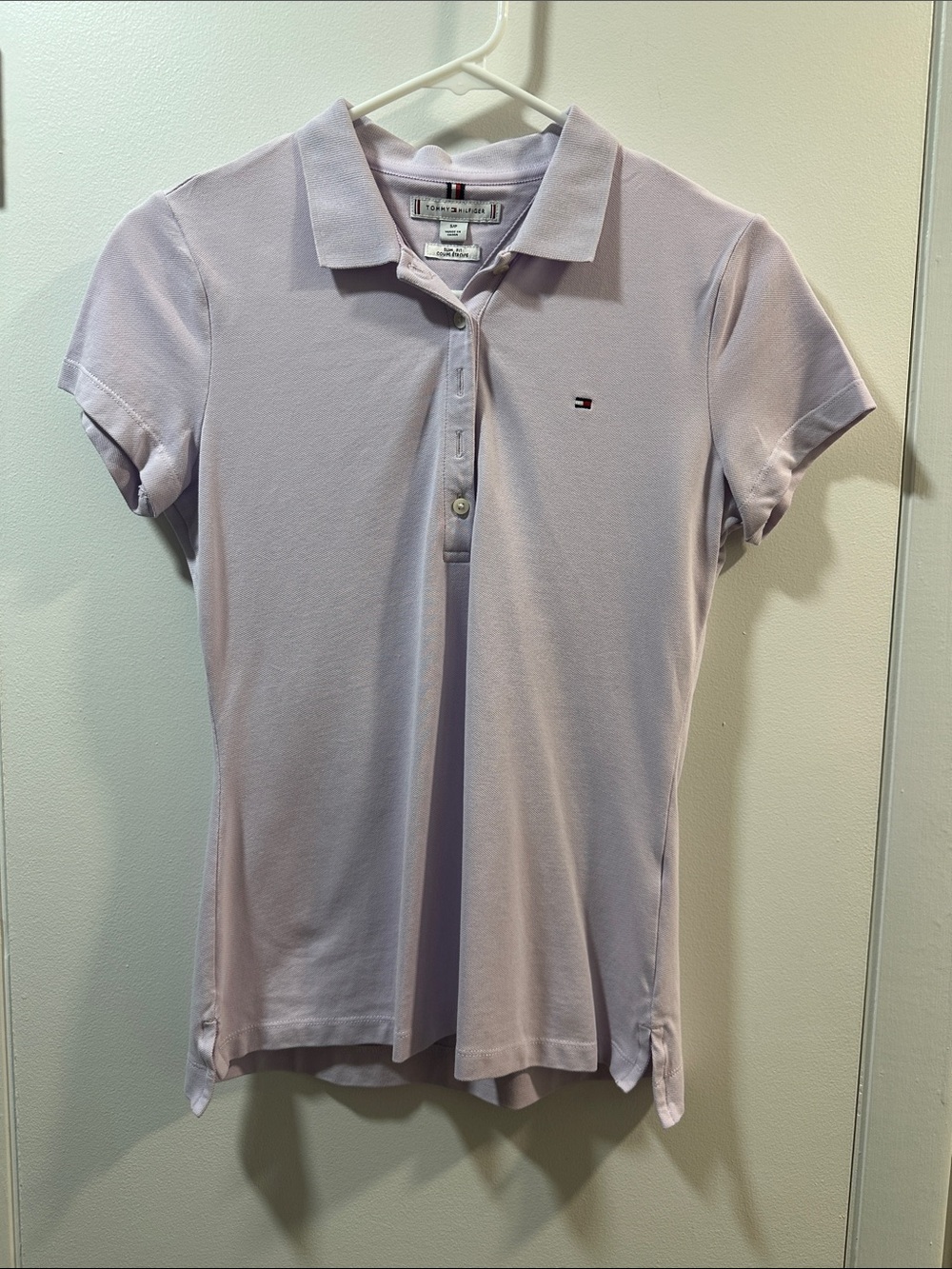 Tommy Hilfiger Light Lavender Polo Top - Women's